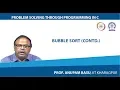 Bubble Sort Contd