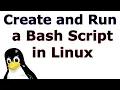 How to Create and Run a Bash Script in Linux Shell Script In Linux