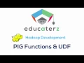 Hadoop Tutorial for Beginners - 41 Pig UDF Math String Eval Functions and PIG Custom UDF