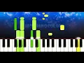Hot Cross Buns - Cocomelon Nursery Rhymes | Piano Tutorial | Karaoke
