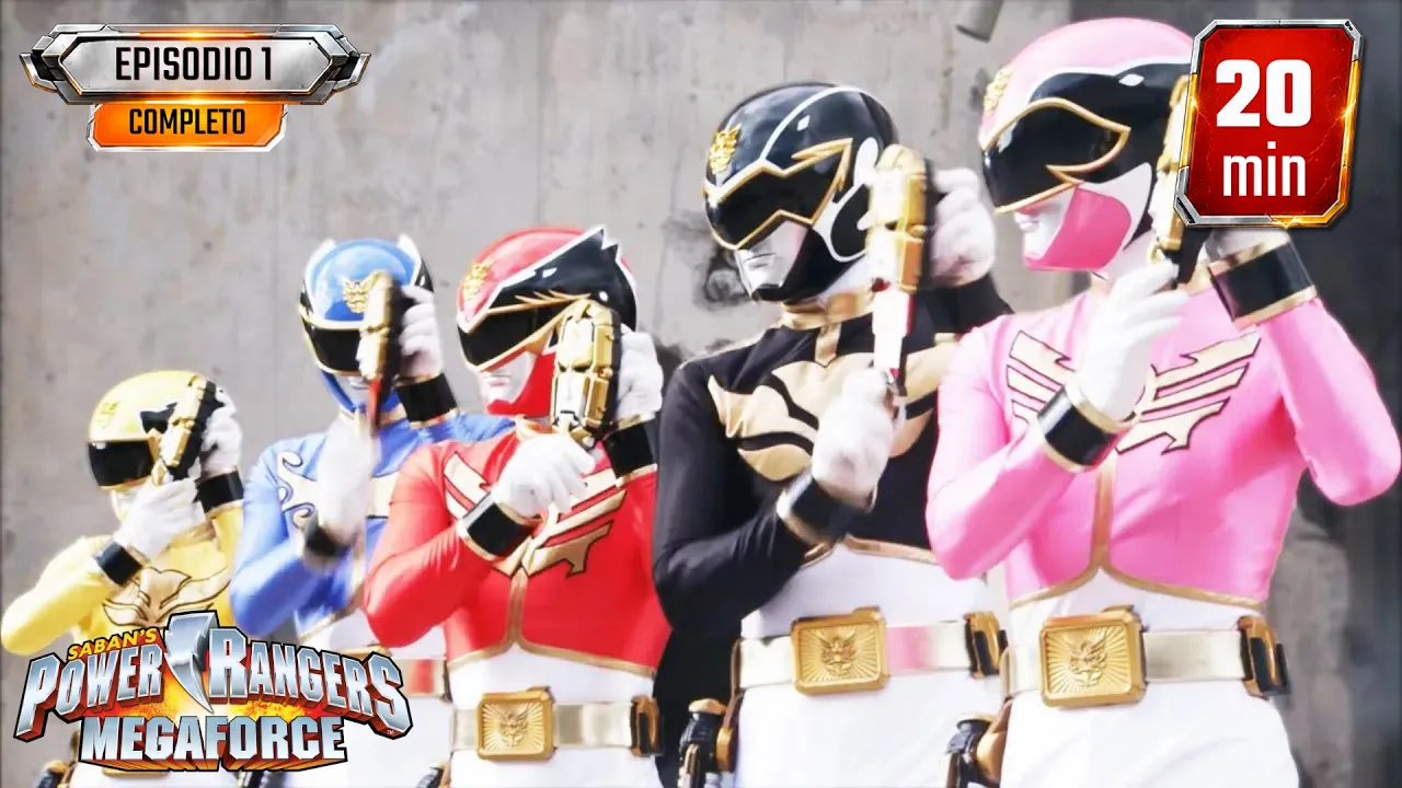 Mega Misión ???? E01 ???? Power Rangers Megaforce ⚡ Power Rangers para Niños