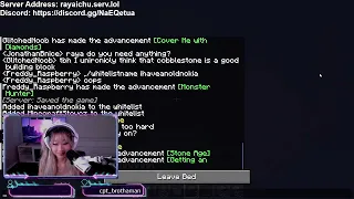 Minecraft with viewers Rayaichu