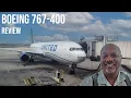 A Retrofitted Boeing 767-400 Review - Polaris Cabin and Interesting Seating Arrangement