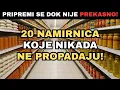 Download Lagu 20 Namirnica Koje Traju Zauvijek – Opskrbite Se Dok Još Stignete!