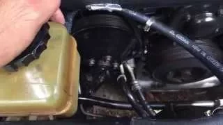 Holden Commodore Power Steering Fluid Hose Replacement Faults VF