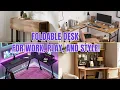 Foldable Desk for Every Room - Work Play and Style