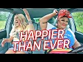 Download Lagu Happier Than Ever - Billie Eilish Carpool Coaching my Goddaughter