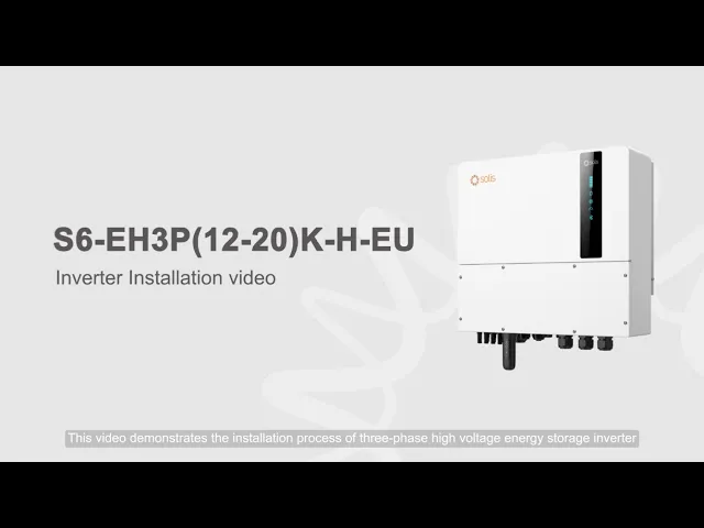ไฮบริดอินเวอร์เตอร์ SOLIS 20KW 3 Phase (S6-EH3P20K-H)