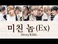 Download Lagu 미친 놈(Ex) - StrayKids【 カナルビ / 字幕 / 日本語訳 】
