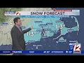 WPRI 12 Weather Forecast 26 Few Rain Snow Showers Today Light Snow Sunday