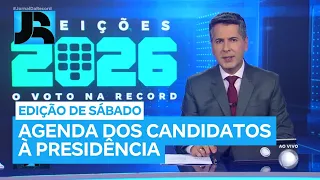 Candidatos à Presidência focam em segurança, economia e trabalho durante a agenda deste sábado (22)