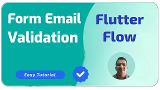 FlutterFlow form email validation