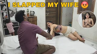 I Slapped My Wife Prank 😱 | Ablaksh Pandey Vlogs | Funny Prank On Wife | Comedy Prank Video | Prank