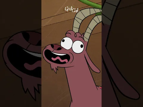Baby Gigi’s FIRST Bleat Ever 😭🐐💥 #GoatGirl #Gigi #BabyGoat #CartoonNetwork