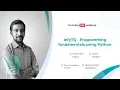 InfyTQ - Programming Fundamentals using Python PlacementSeason