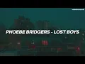 phoebe bridgers - lost boys (lyrics)