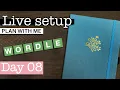 LIVE WORDLE TRACKER SETUP Bullet journal game tracker A month of planning Day 08