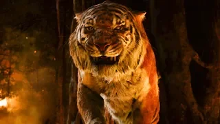 the jungle book 2016 mowgli vs shere khan final fight scene