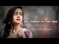 Download Lagu Dil Todna Hi Tha Toh Dil Se Lagaya Kyo || Slowed+Reverb || Trending lofi Song