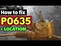 p0635 P0635 Power Steering Control Circuit code p0635 p0635 obd2 dtc p0635