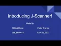 J-Scanner Java Project by Abhiraj Ghose and Pallav Sharma CSET109 Java and Tesseract OCR