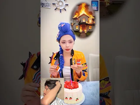 She Was Enjoying Cakeβ¦ But Suddenly Her House Caught Fire π±π₯ | Kya Hoga Ab? #shorts #bts #kpop