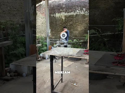 Meriam Pusaran Udara Sederhana