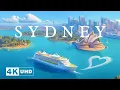 Lagu Sydney 4K – Breathtaking Coastal Views, Urban Skyline \u0026 Ocean Energy With Deep House Chill