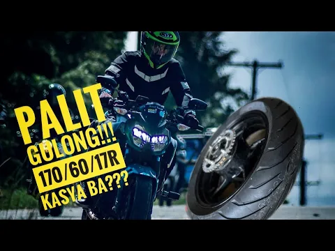 Download MP3 170/60/17r Pirelli Tire on Kawasaki Z400.
