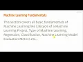 No Code Machine learning Part 1 Placed School