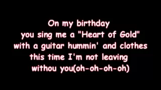 Lady Gaga You And I Lyrics On Screen 