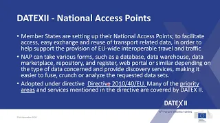 Applying DATEX II in your operational context