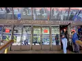 4K The Port Authority Bus Terminal in New York City