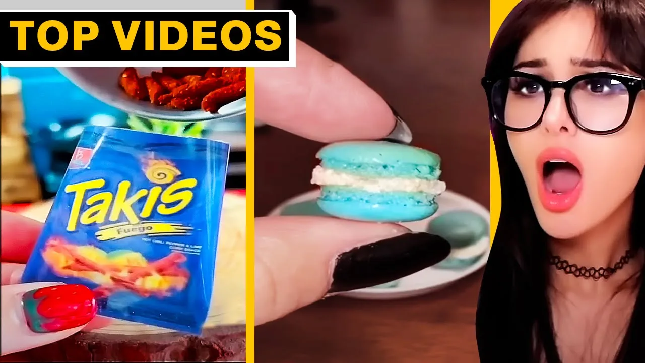 Most Insane MINI FOODS YOU CAN ACTUALLY EAT! | SSSniperWolf