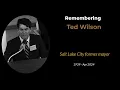 Former Salt Lake three term Mayor Ted Wilson dies at 84