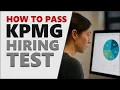 How to Pass KPMG APTITUDE ASSESSMENT TEST - Questions and Answers with Solutions