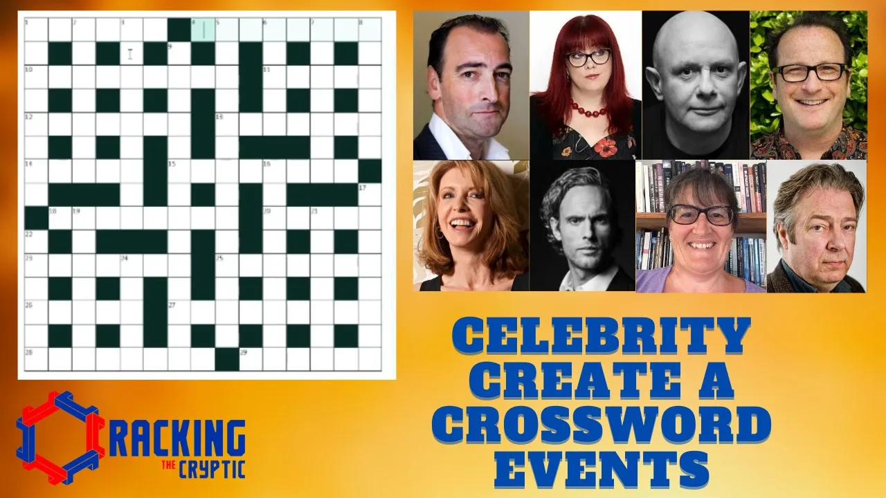 Celebrity Crossword Events! On the way ...