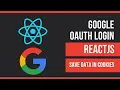 How to easily integrate google oauth signin in ReactJS