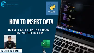 How to Insert data into Excel in Python using Tkinter