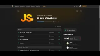 javascript Array Wrapper 30 days javascript challenge leet code 2695