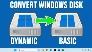 How to Convert Your Windows System Disk from Dynamic to Basic Without Losing Data