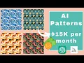 Make 15 000 a month with this AI Digital Patterns Side-Hustle - Step-by-Step Guide