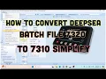 HOW TO CONVERT DEEPSEA CONFIG USING BATCH CONVERT TOOLS
