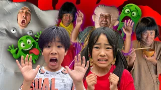 【寸劇】パパが妖怪になっちゃった！良い生活習慣でパパを取り戻そう！かえであーたん Kaede and Ahtan Learn Good Habits in a mysterious house
