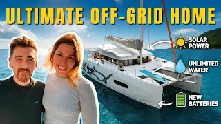 Installing Everything We Need to Live Off-Grid On Our Boat!