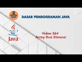 26 Array Dua Dimensi