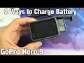 GoPro Hero 9 How to Charge Battery 2 Ways