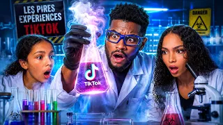 On teste les PIRES Expériences Tiktoks... ( Ft SANA ET LINA ) 