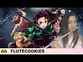Download Lagu KIMETSU NO YAIBA 鬼滅の刃 - Kamado Tanjiro no Uta [Flutecookies cover]