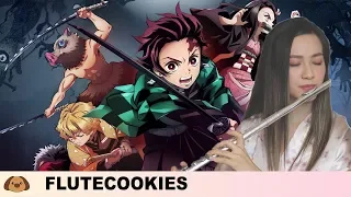kimetsu no yaiba kamado tanjiro no uta flutecookies cover 